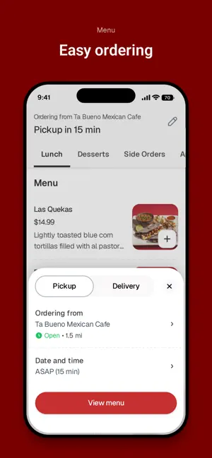 Ta Bueno Mexican Cafe screenshot 3