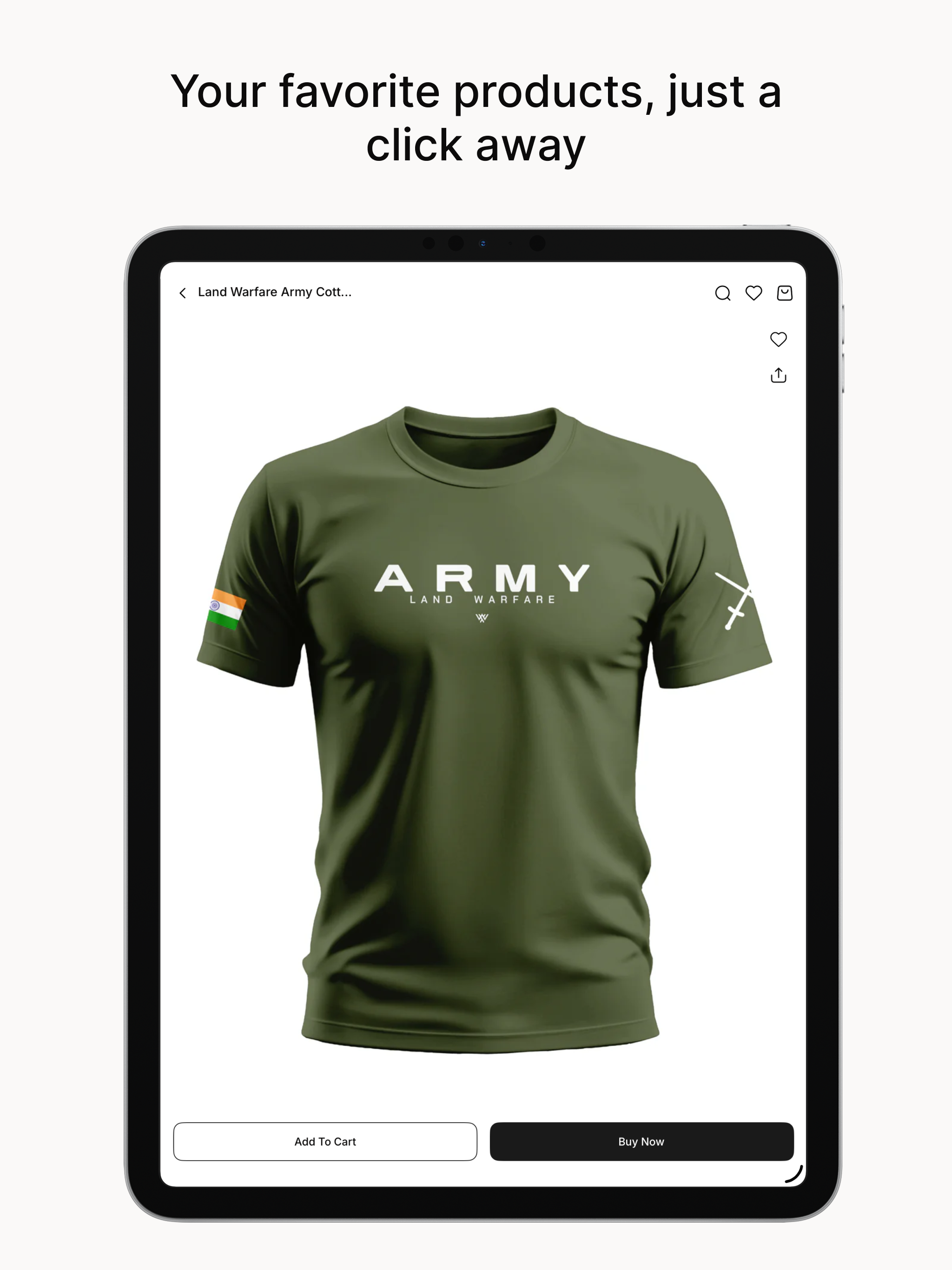 Warrior World : Shopping App