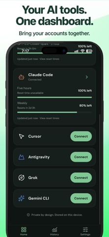 AI Usage Tracker: Pulse Screenshot 1 of 5