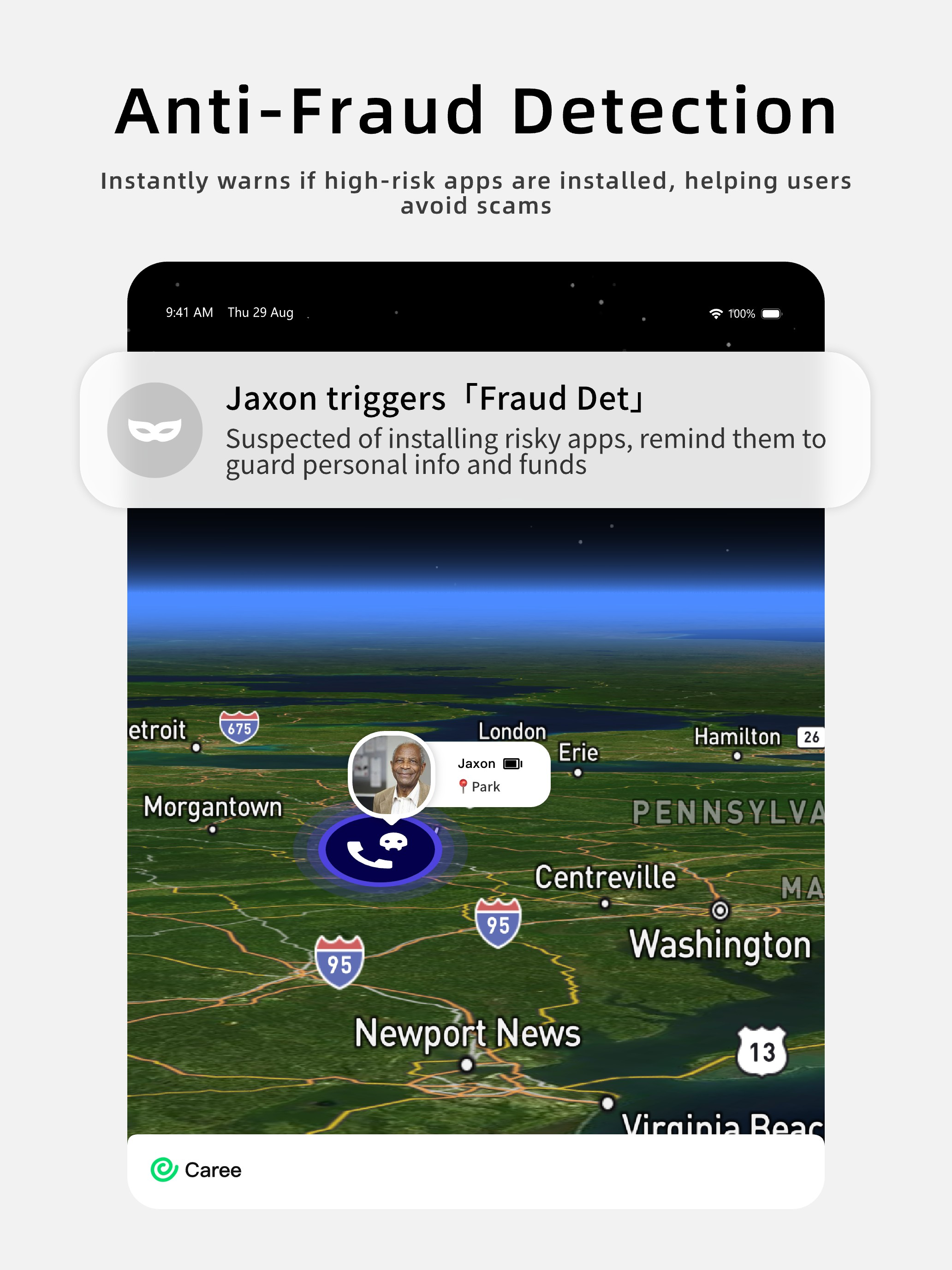 Caree: Stay Connected & Safe screenshot 15