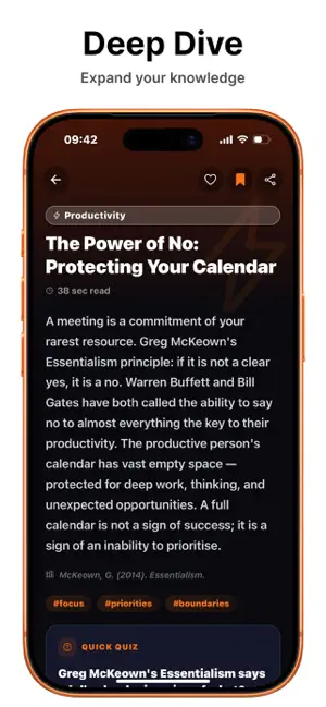 Scroll - Daily Microlearning screenshot 2