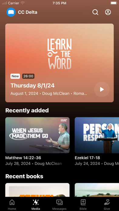 Calvary Chapel of Delta Screenshot