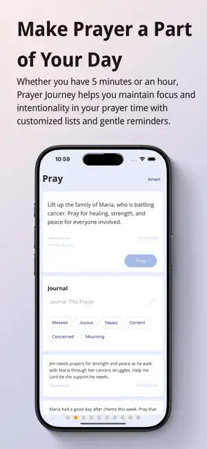 Prayer Journey: Journal screenshot 4