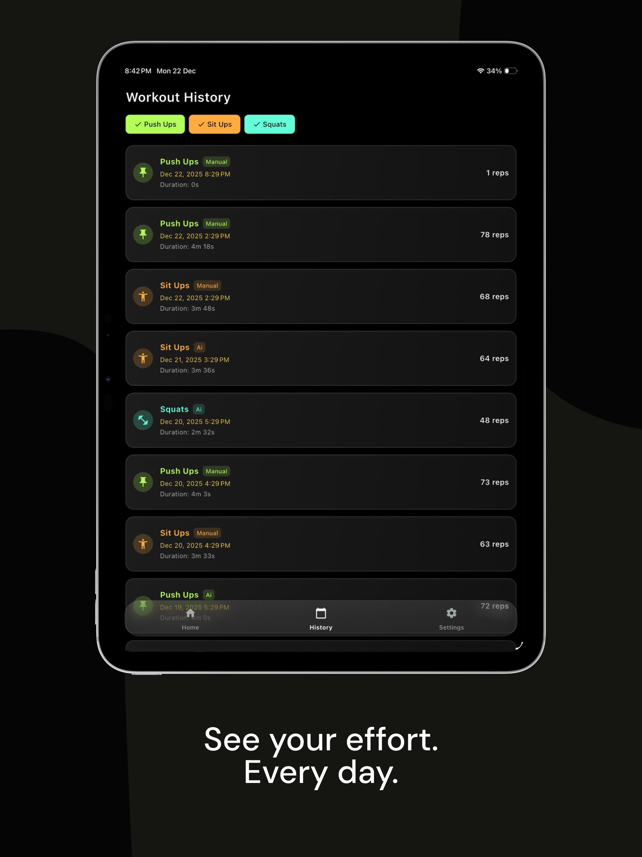RepCounta: AI Pushup Counter screenshot 9
