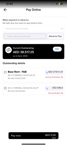 Farvision Tenant Hub screenshot