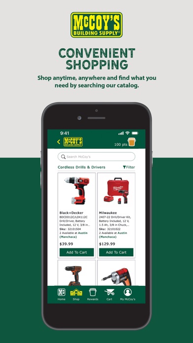 Screenshot 3 of McCoy's Building Supply App