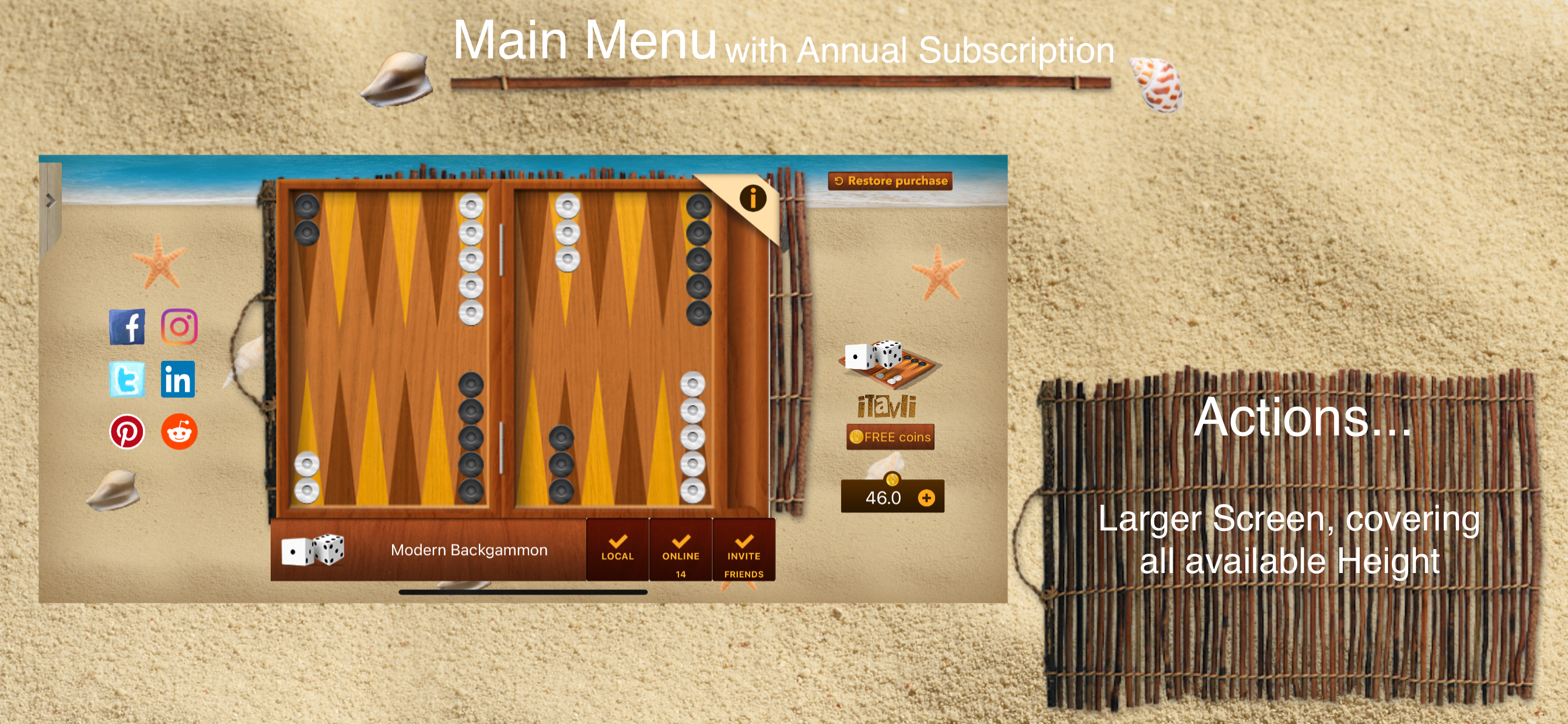 iTavli-Best backgammon game