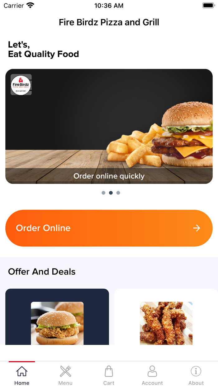 Fire Birdz Pizza and Grill