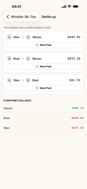 TripSplitter: Split Expenses screenshot 4