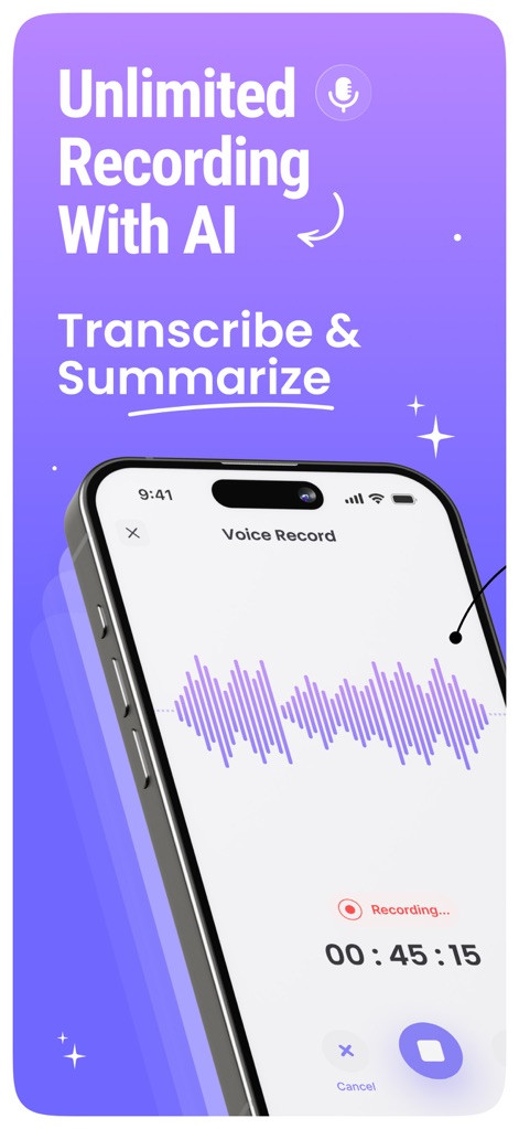 AI Meeting Note Taker - NoteAI - Productivity App | MWM