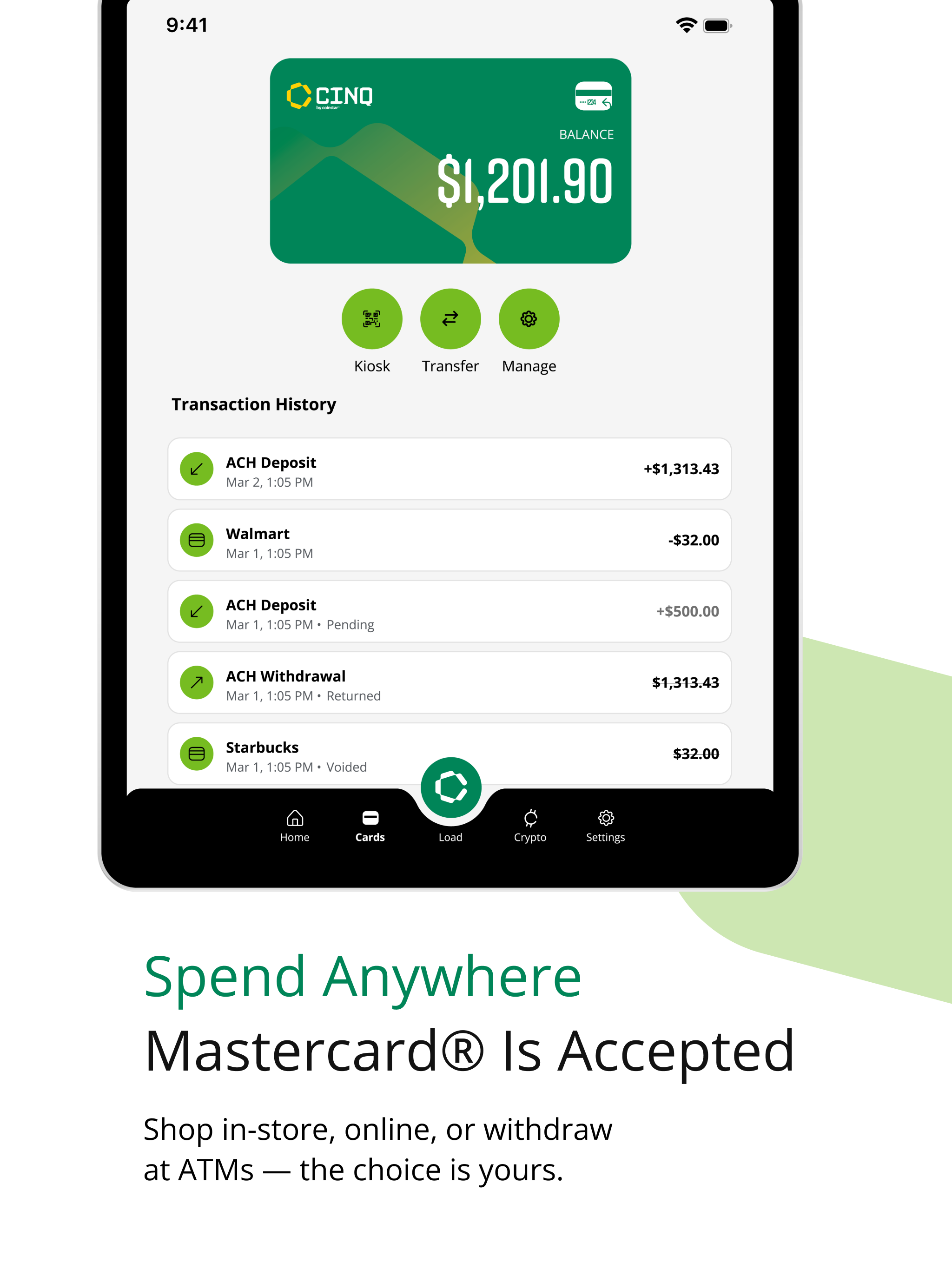 CINQ by Coinstar