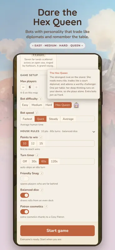 Cosyhex: Catan Alternative screenshot 8 of 10
