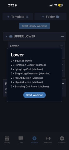 BarBud - Workout Tracking screenshot