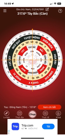La ban Phong thuy - Laban iPhone screenshot