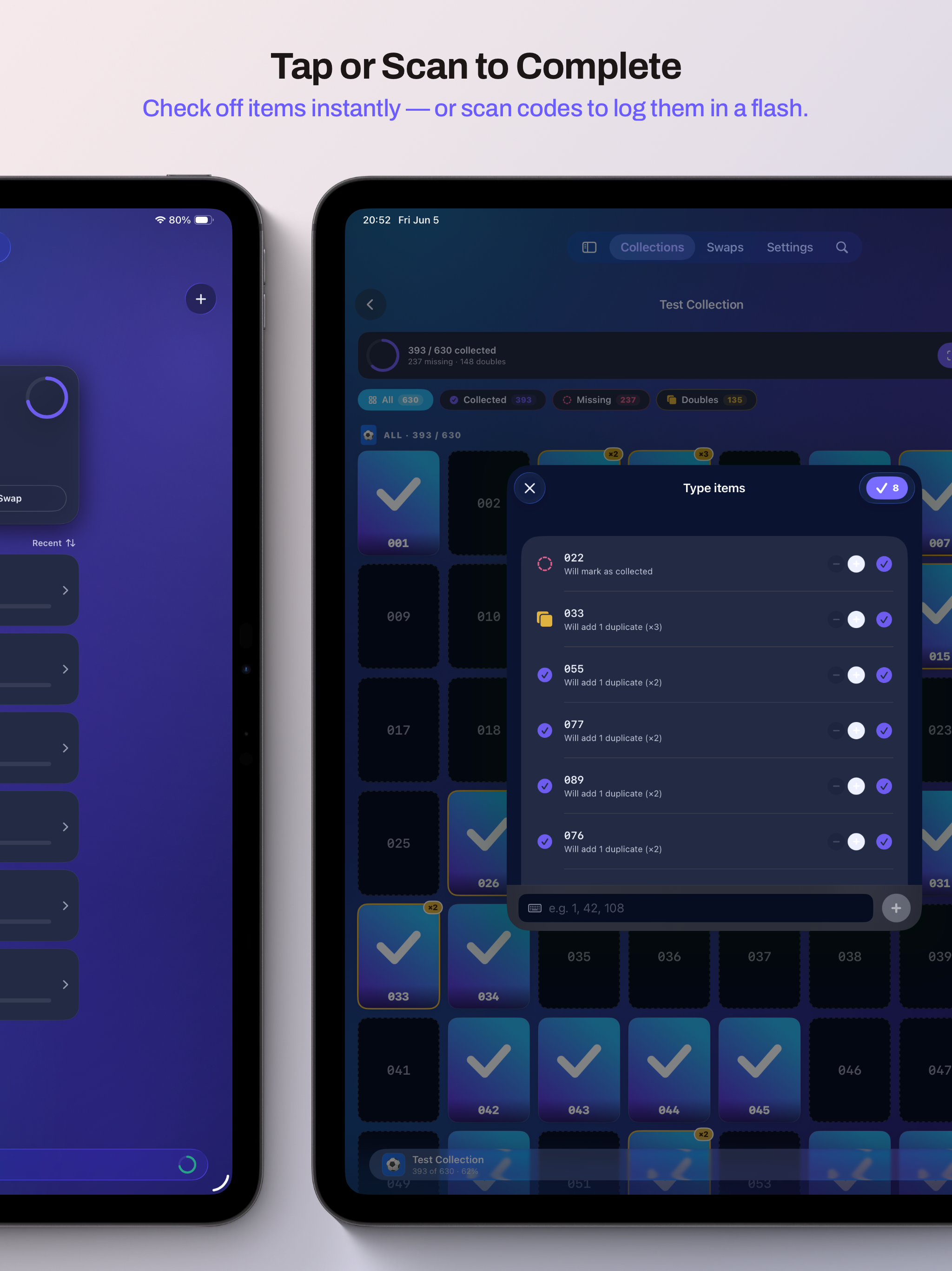 Kompletto: Sticker Tracker screenshot 9