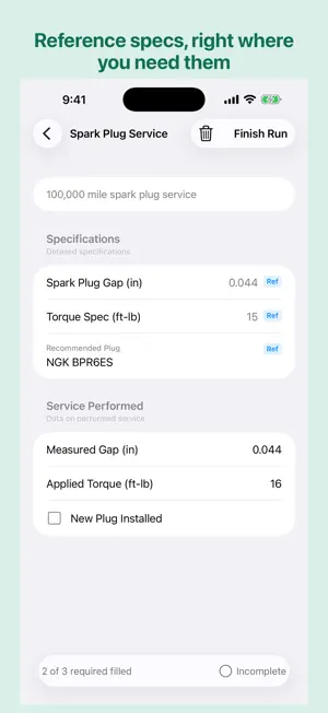 List Log screenshot 2