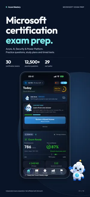 Azure Mastery screenshot 1