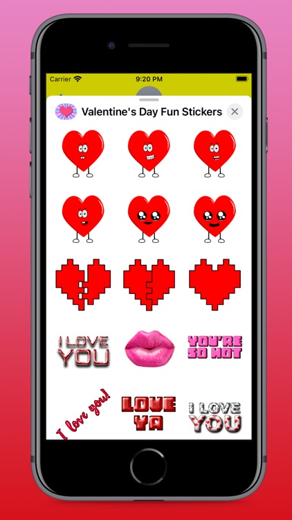 Valentine's Day Fun Stickers screenshot-3