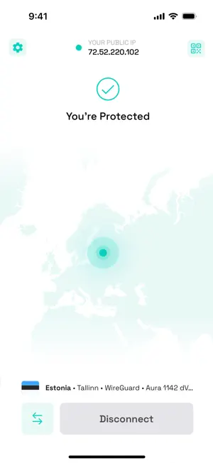 DVPN — Decentralized VPN screenshot 1