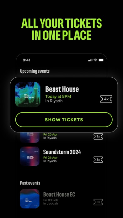 NOFOMO: Saudi Music Events Screenshot