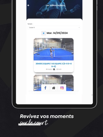 L'INSTANT PADEL ET GOLF iPad screenshot