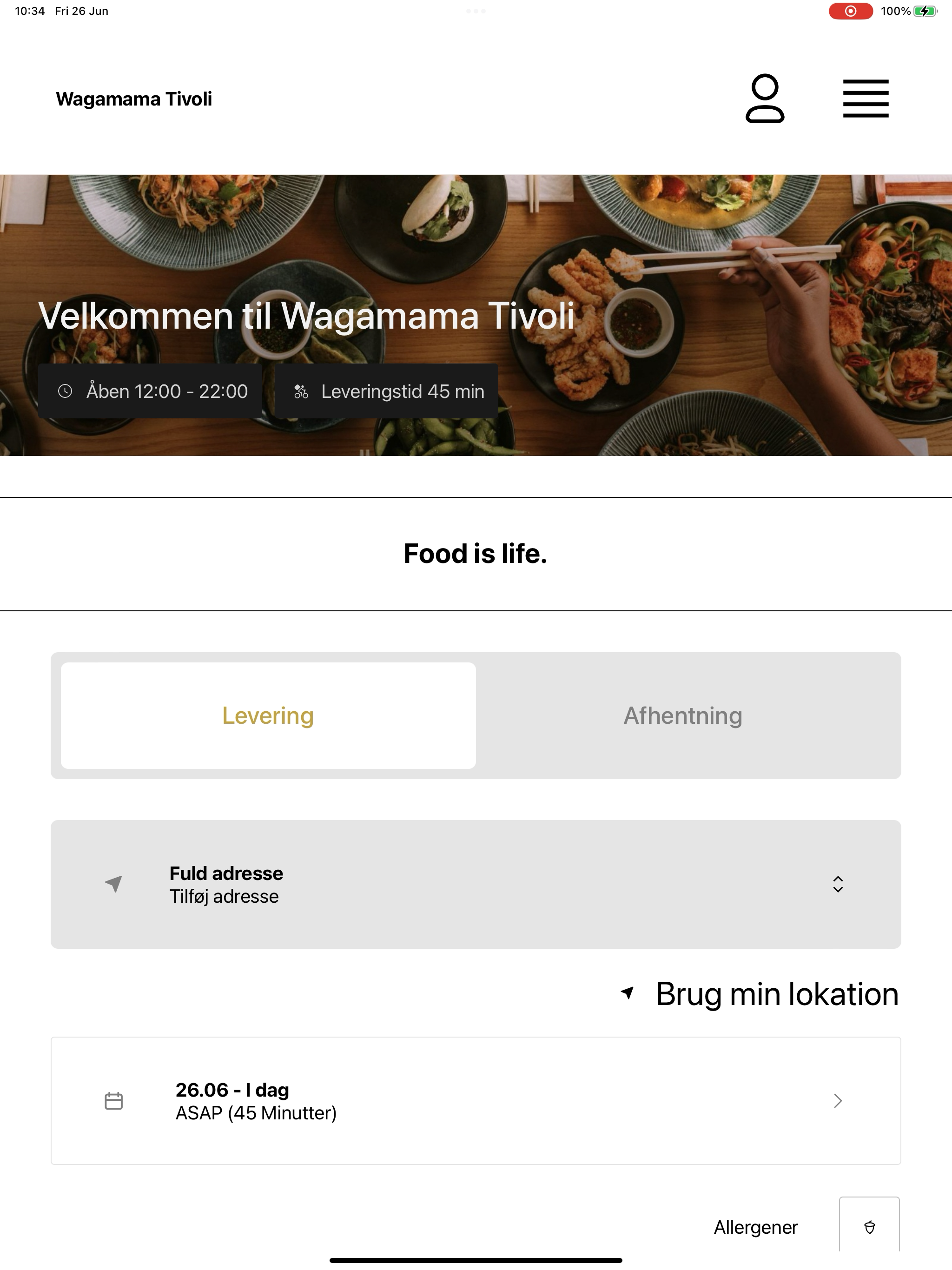 Wagamama Tivoli screenshot 9