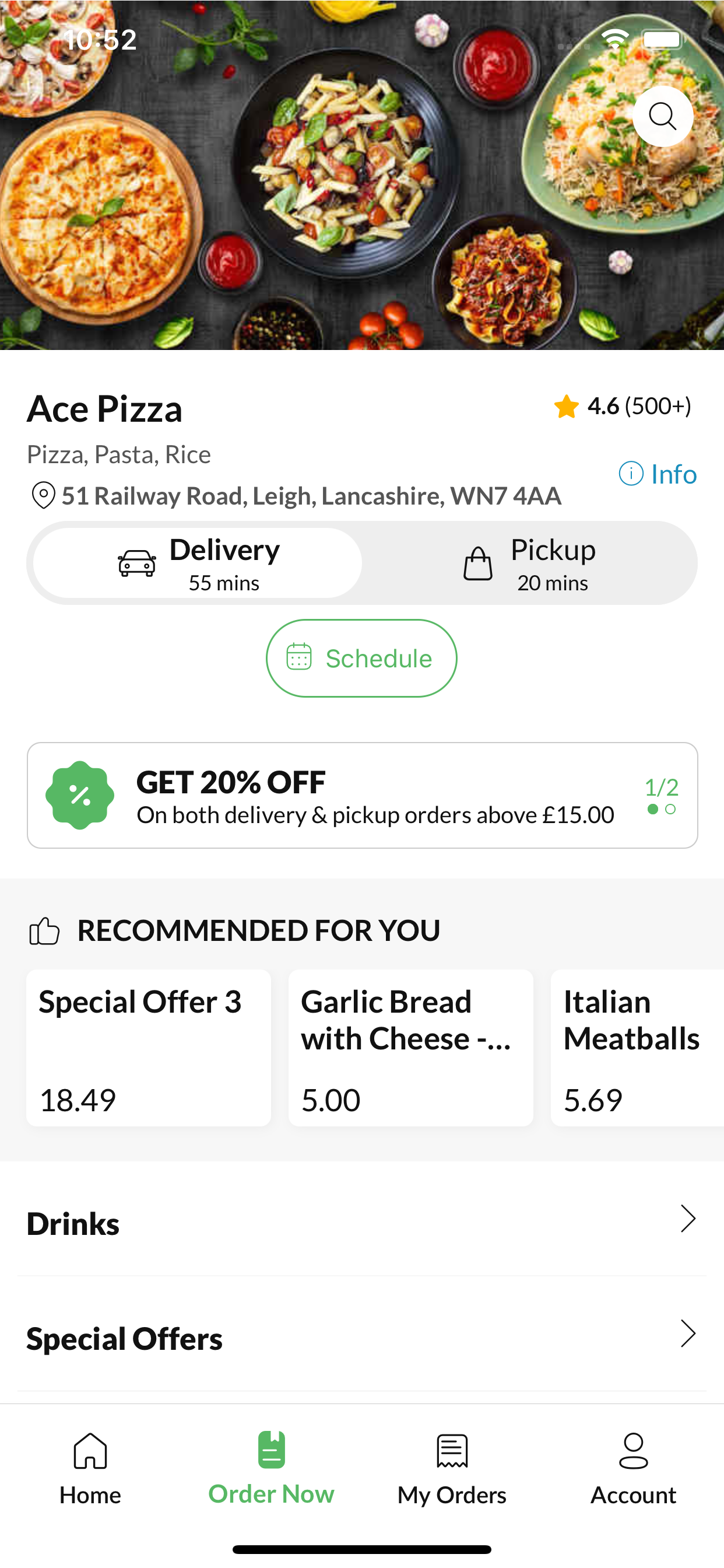 Ace Pizza Leigh