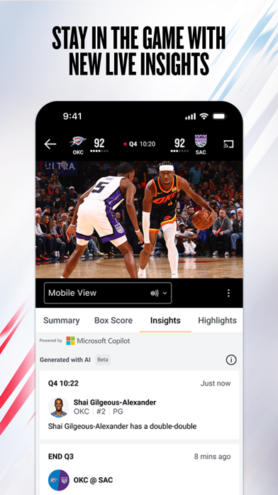 NBA App: baloncesto en directoのおすすめ画像7