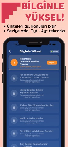Tyt Ayt Hazırlık Test Çöz Yks screenshot