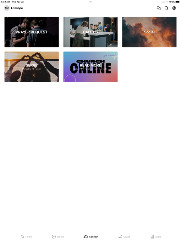 Millennial Church iPad screenshot 3 - Education app