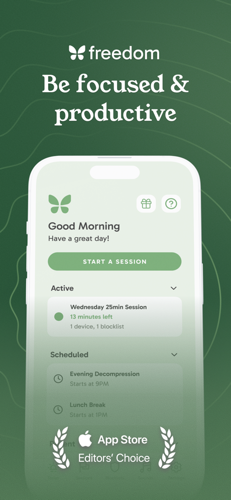 Freedom: Screen Time Control screenshot 1
