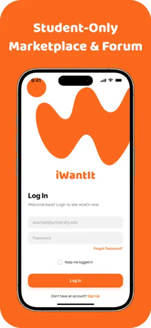 iWantIt - Student Marketplace screenshot 1