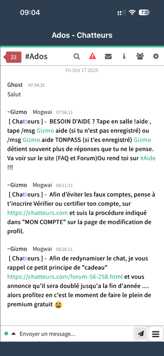 Chat Ados Screenshot 3 of 3