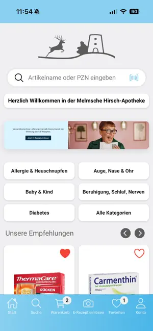 Melmsche Hirsch Apotheke screenshot 1