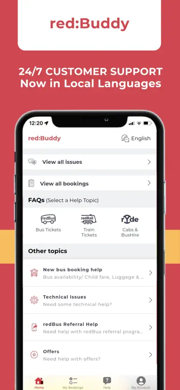 redBus: Bus, Train Booking App screenshot 6 of 8