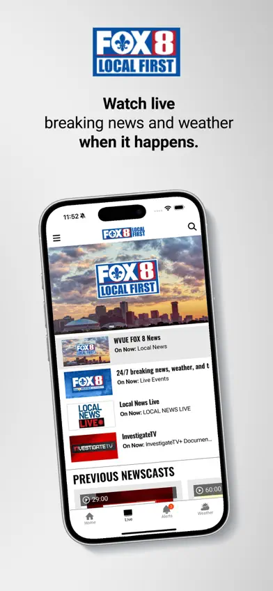 FOX 8 WVUE Mobile screenshot 1