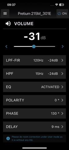 Summit HI-FI iPhone screenshot