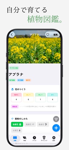 そだてる植物図鑑 のスクリーンショット