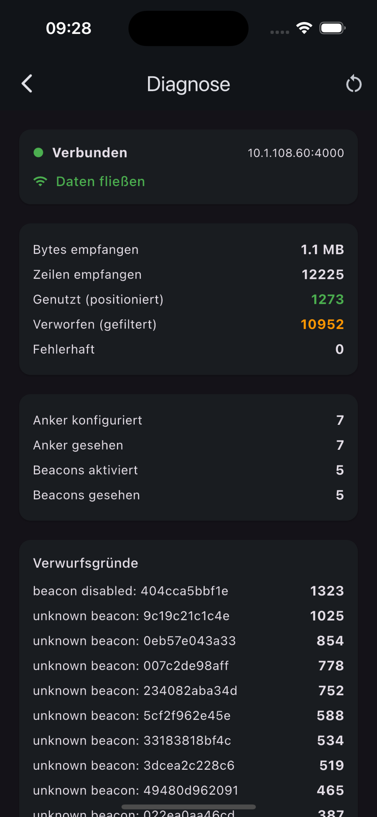 BEACON-LINE screenshot 4
