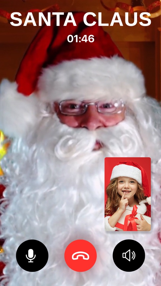 #2. Santa Calling App (iOS) 由: Harshaben Surani