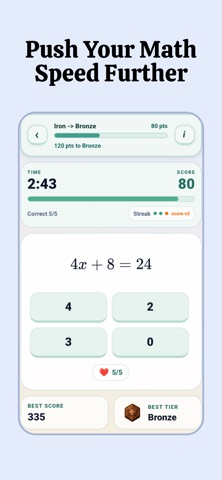 EloMath: Math Quiz Game Screenshot 5 of 6