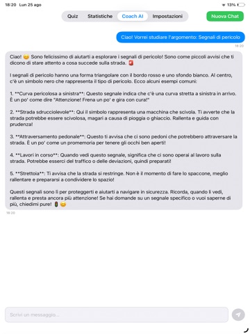 Quiz Patente AM 2025 - AI iPad screenshot