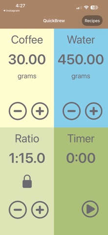 Quick Brew Screenshot 1 of 5