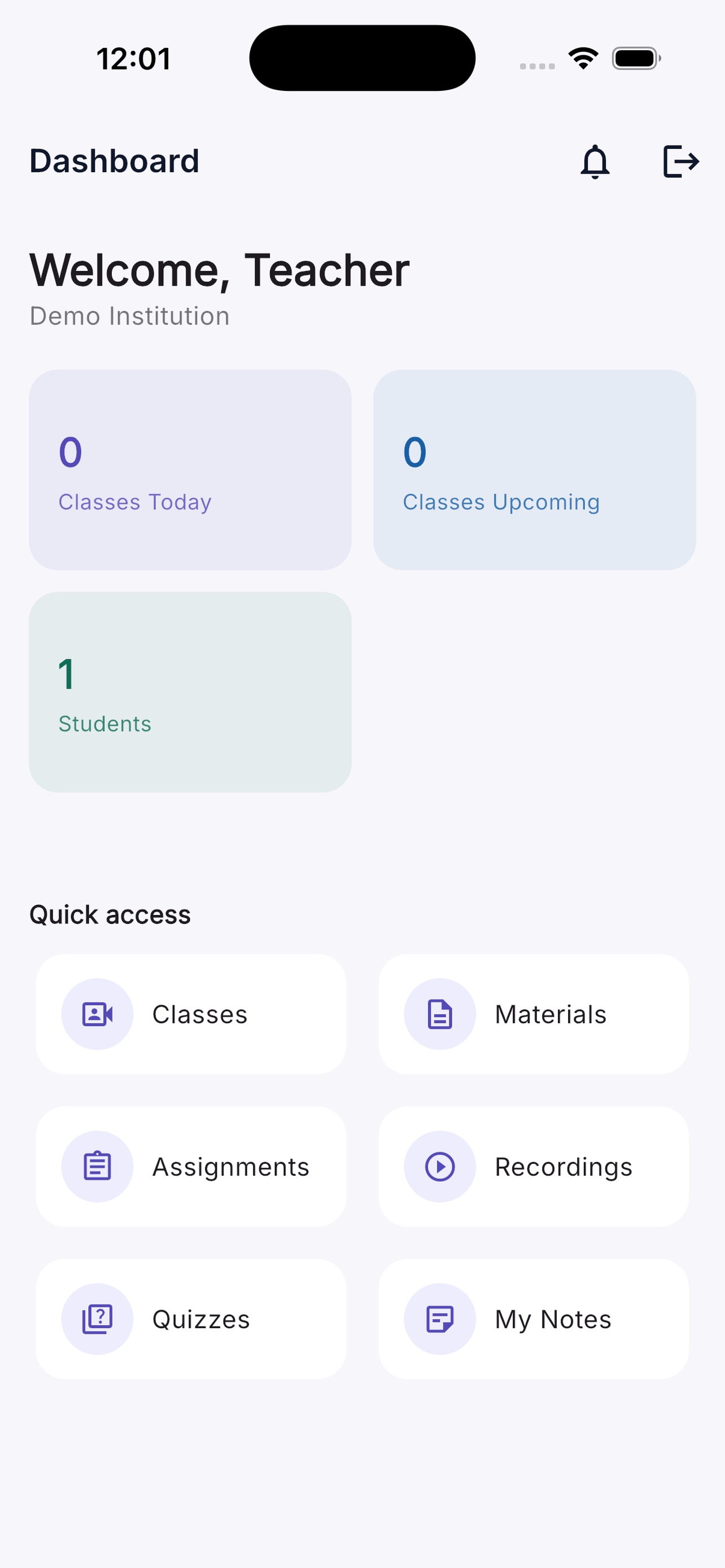 Screenshot 2 of M Live Class