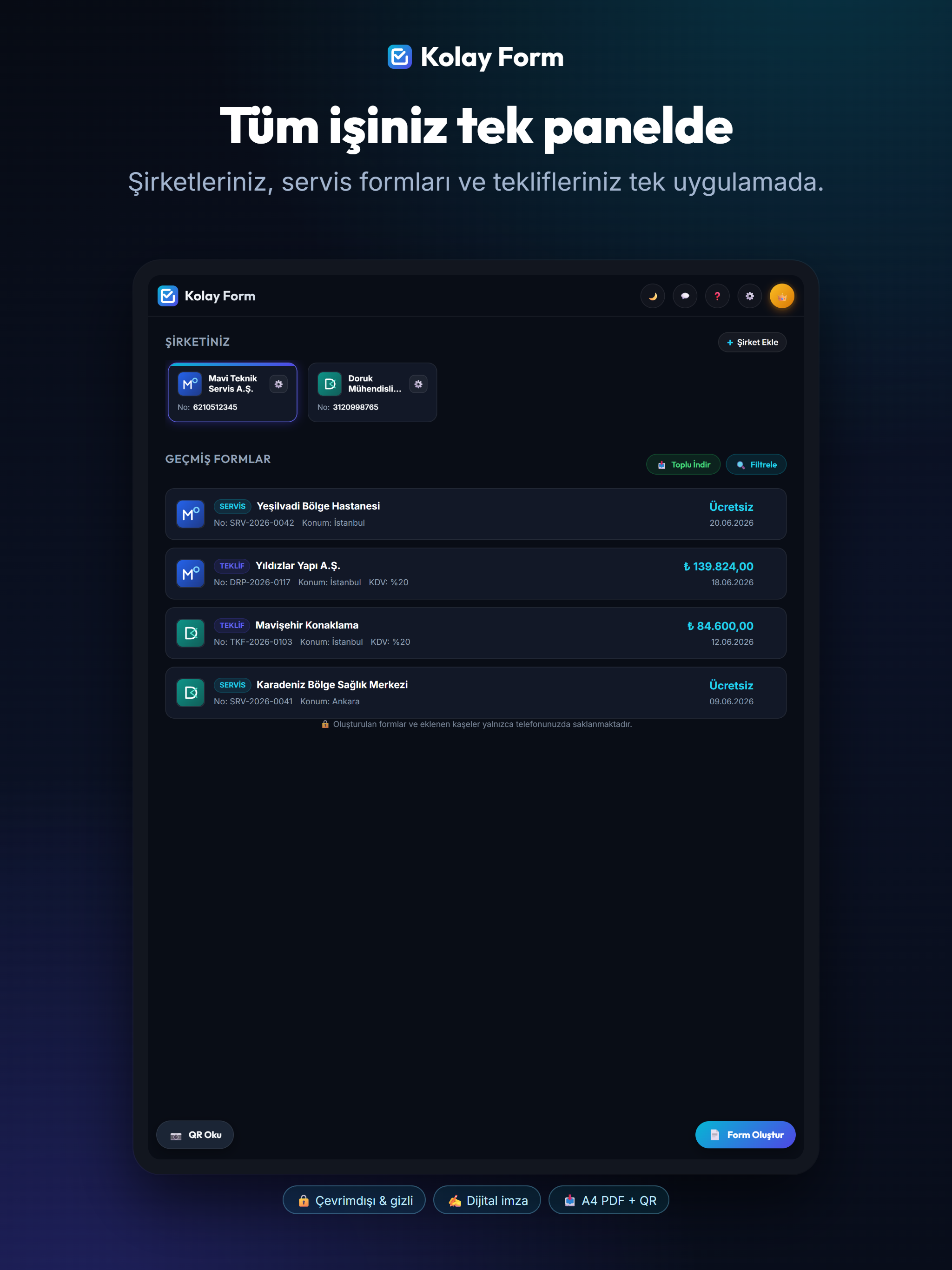 Kolay Form screenshot 11