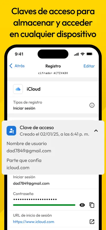 Keeper Guardar Contraseñas screenshot 6 of 10