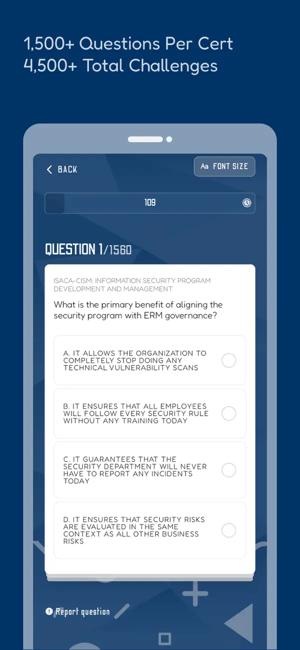 Screenshot #3 pour ISACA Executive Prep: with AI