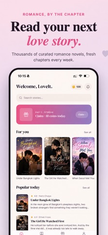 LoveIt: Novels - Book Stories iPhone screenshot