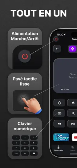 Capture d'écran de TV Télécommande Universelle・ sur iPhone 2
