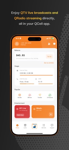 QCELL App Store preview screenshot 6